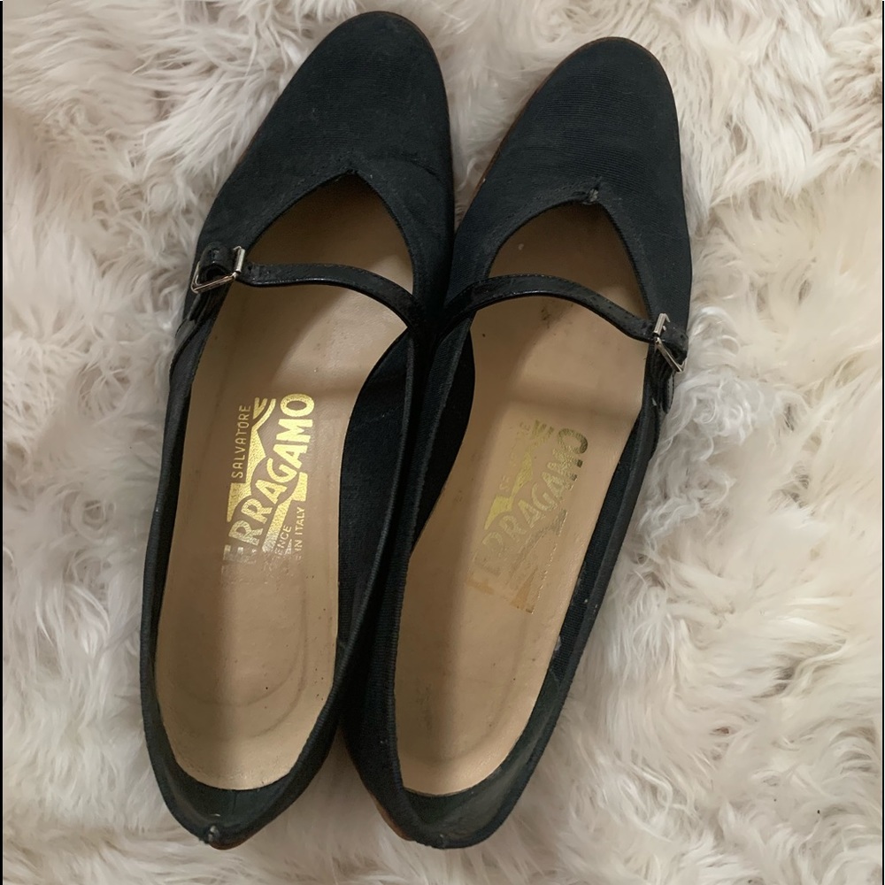 TWO PAIR OF Salvatore Ferragamo shoes “Audrey”